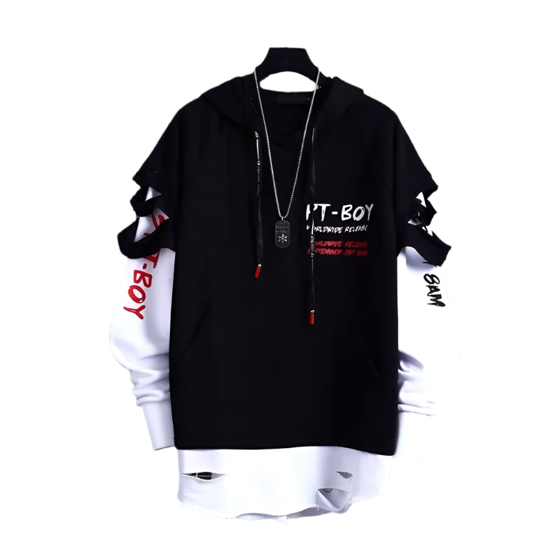 Korean Fashion Stylish Hip Hop Hoodie