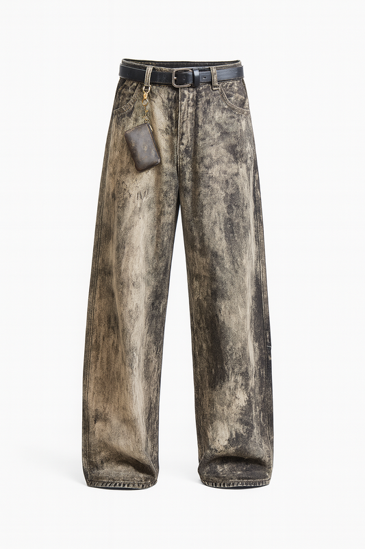 Punk Baggy Denim Trouser