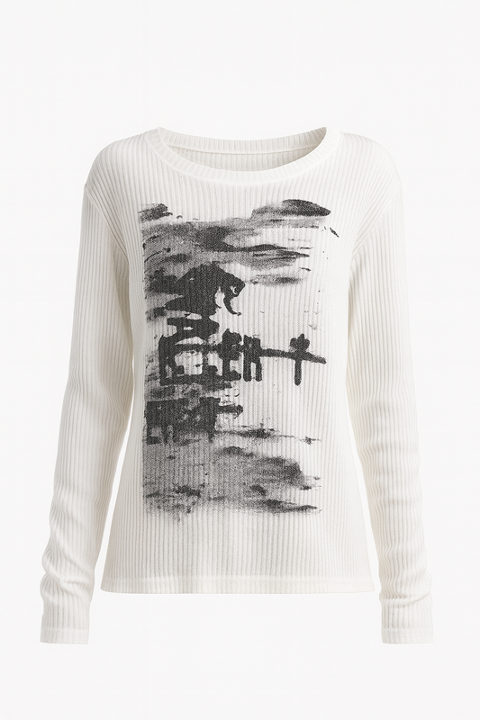 Pennellate d’Inchiostro Sweater