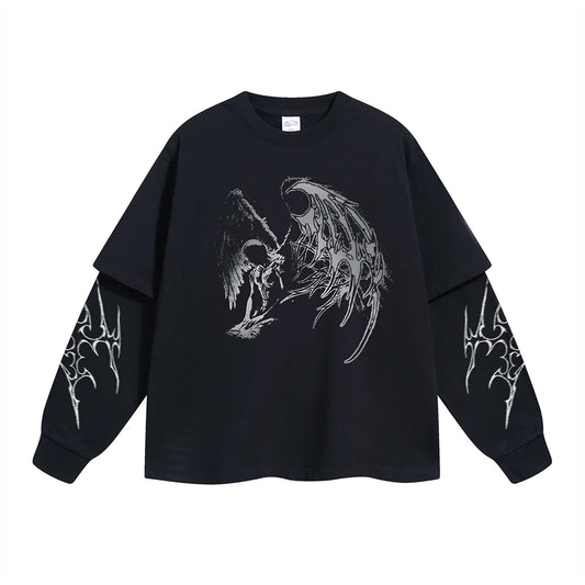 Crewneck Heavyweight Gothic Sweater