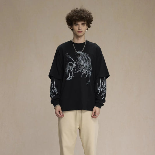 Crewneck Heavyweight Gothic Sweater