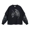 Crewneck Heavyweight Gothic Sweater