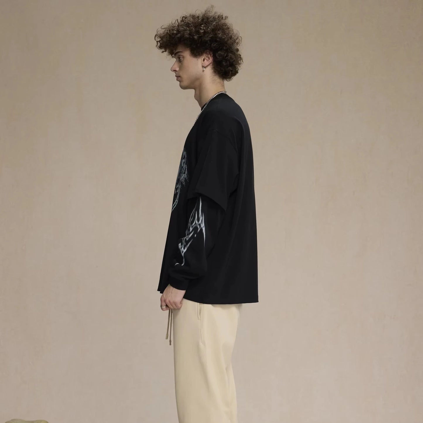 Crewneck Heavyweight Gothic Sweater
