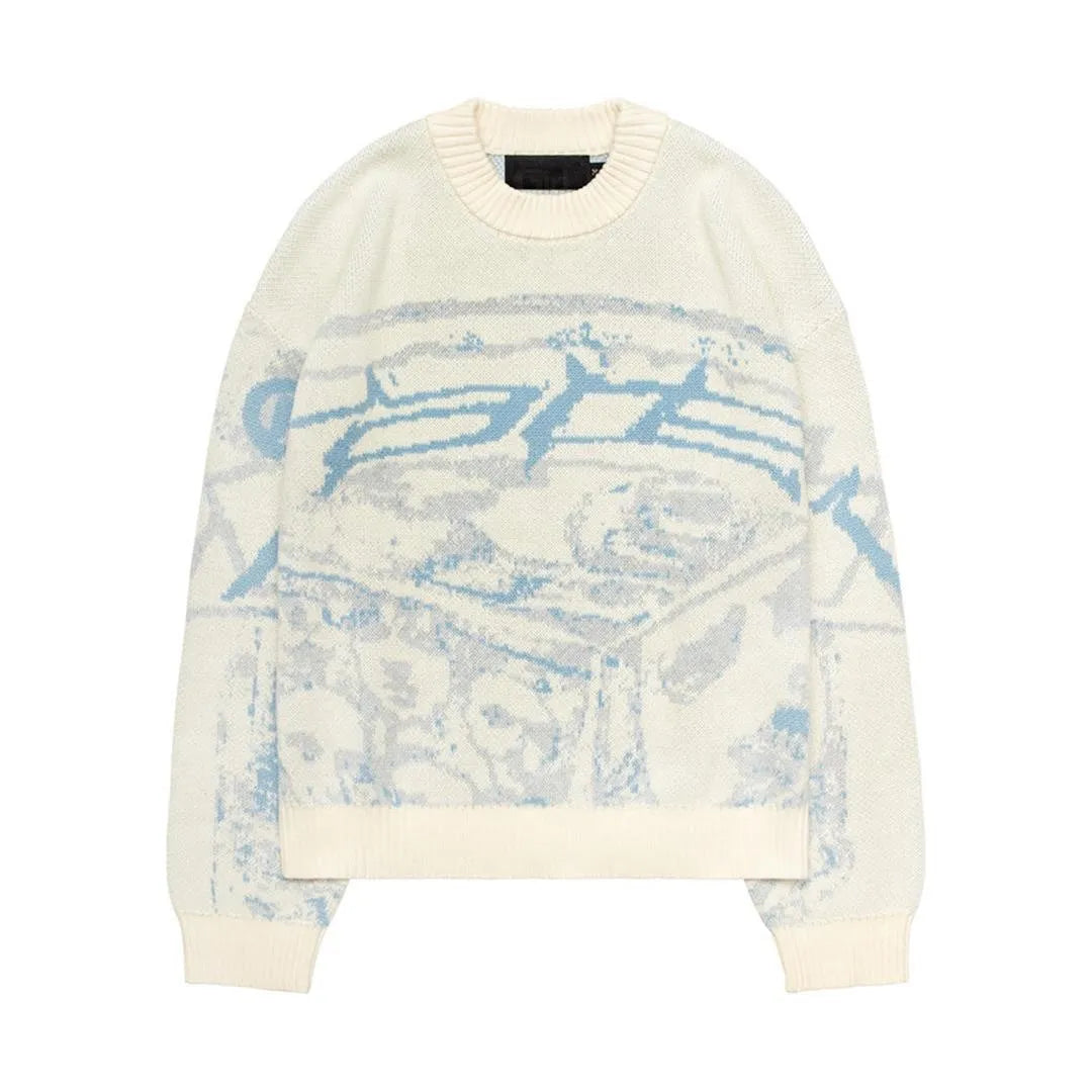 Many Faces Academia Sweater