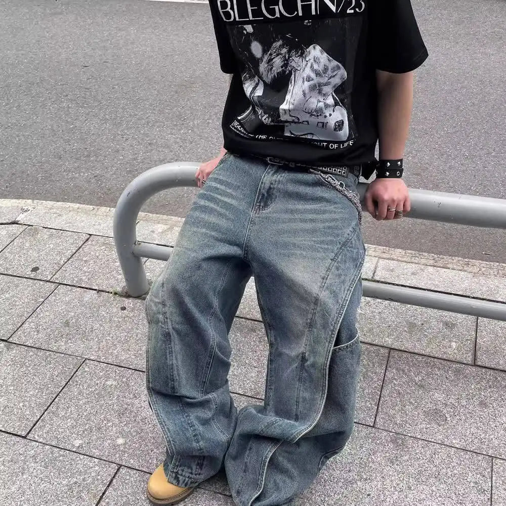 High Hip Hop Jeans