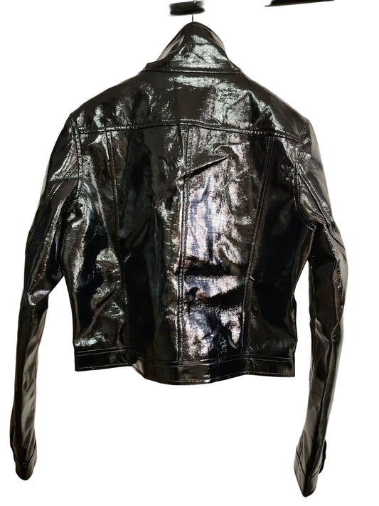Designer French Reflet de Minuit Bomber Jacket