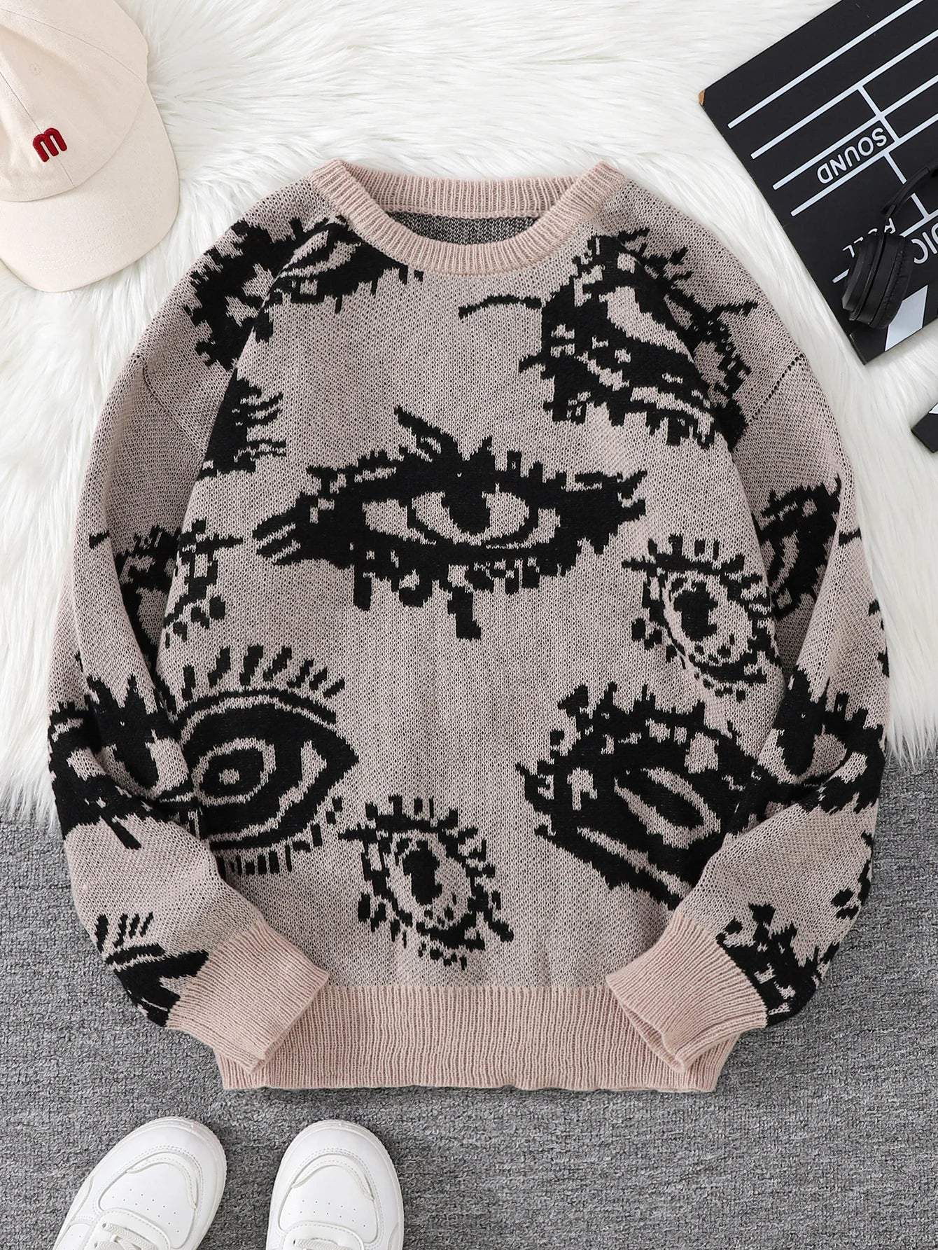 Rapid Eye Pattern Sweater