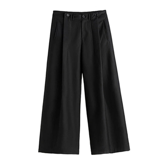 Luxury Pleated Designer Jeans