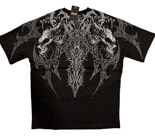 Dark King Stripe Tee