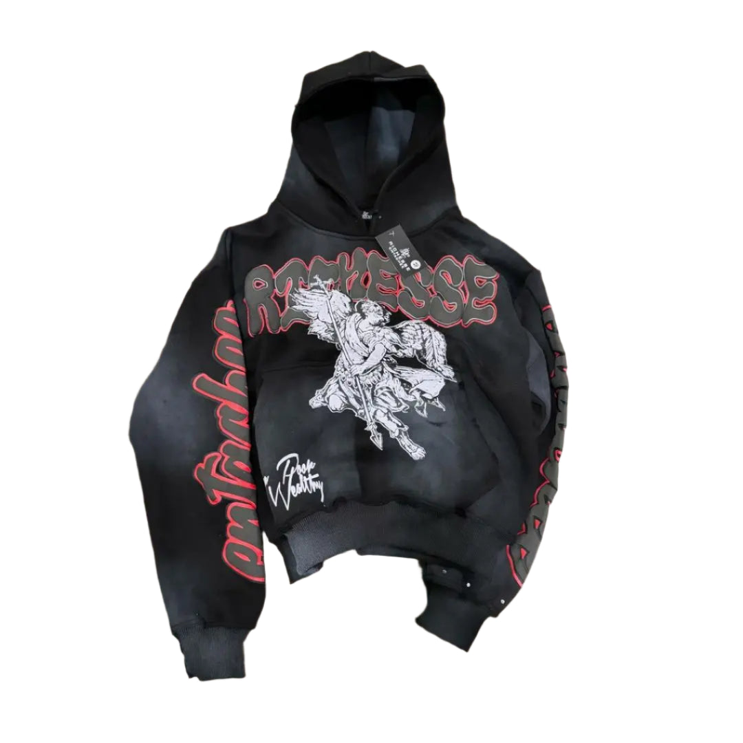 Retro Rock Punk American Hoodie