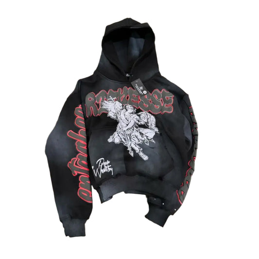 Retro Rock Punk American Hoodie