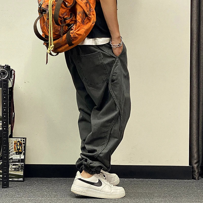 Japanese Streetwear Cargo Pants