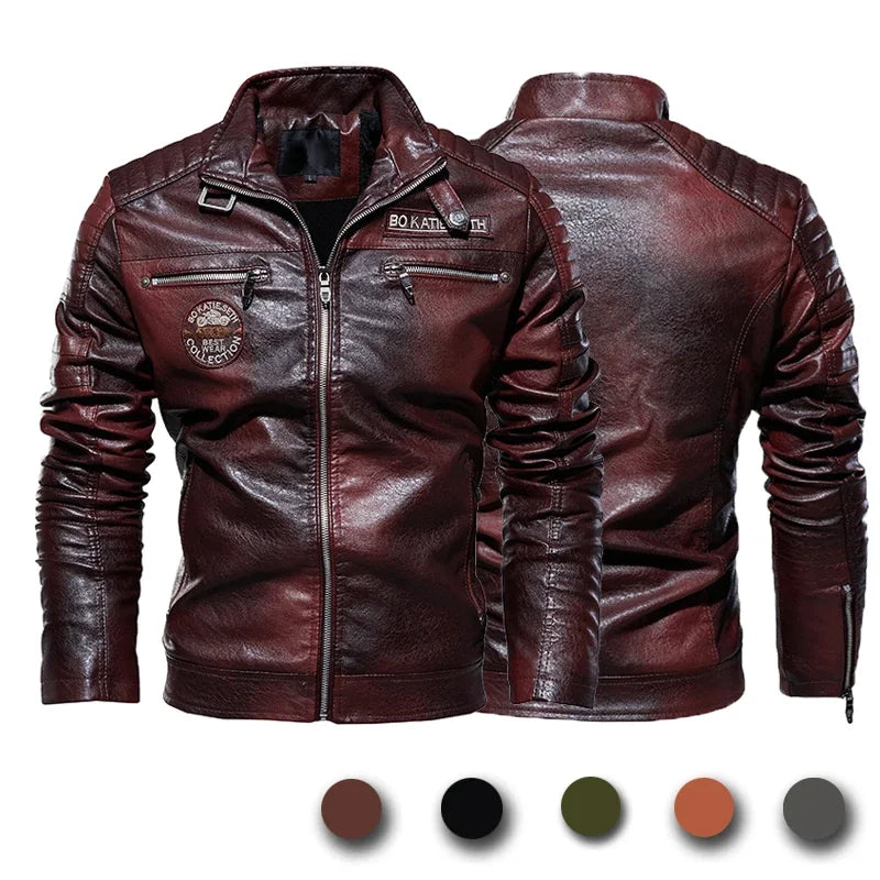 Desginer Ledersturm Jacket