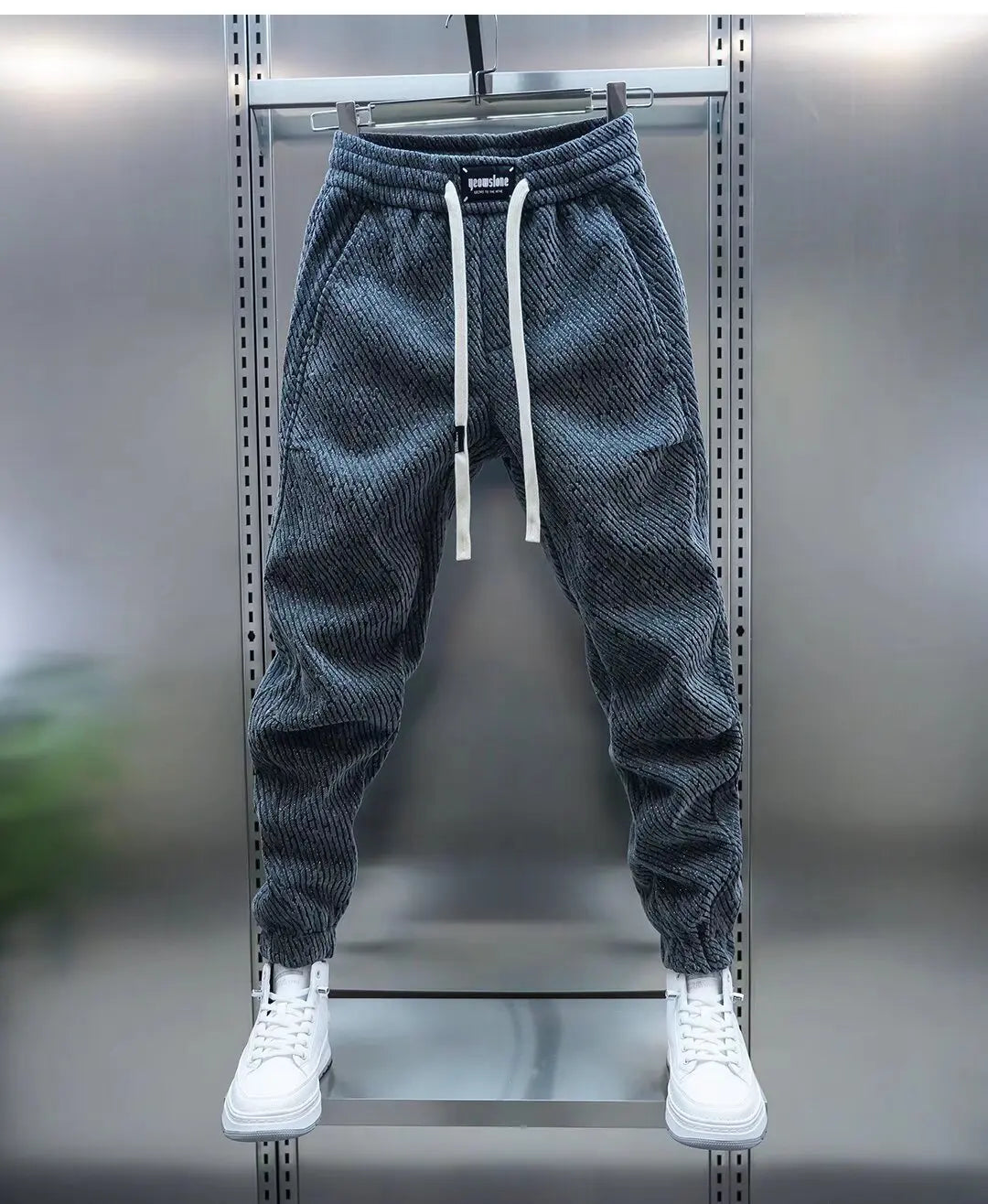 Loose Zebra Striped Sweatpants