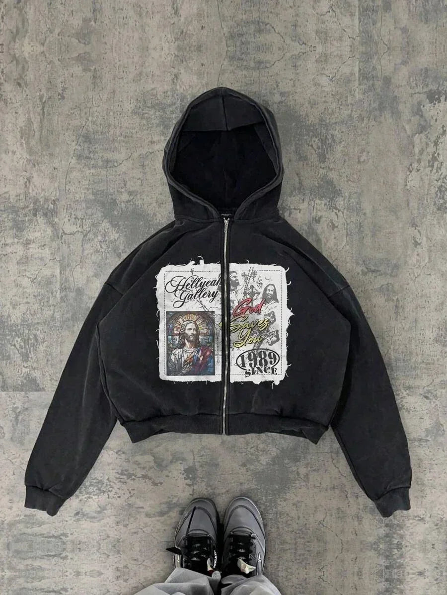 Harajuku Activewear Hoodie