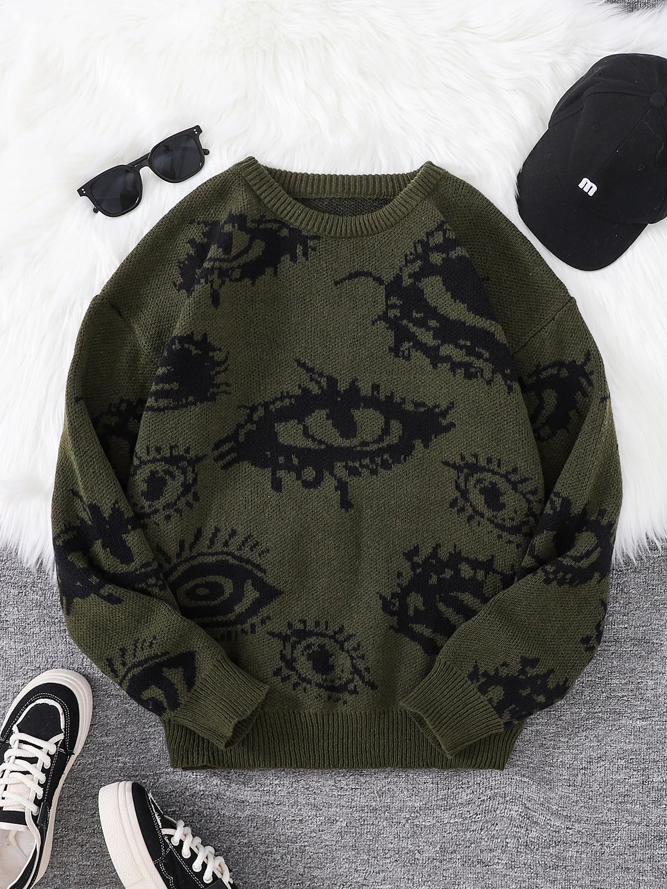 Rapid Eye Pattern Sweater
