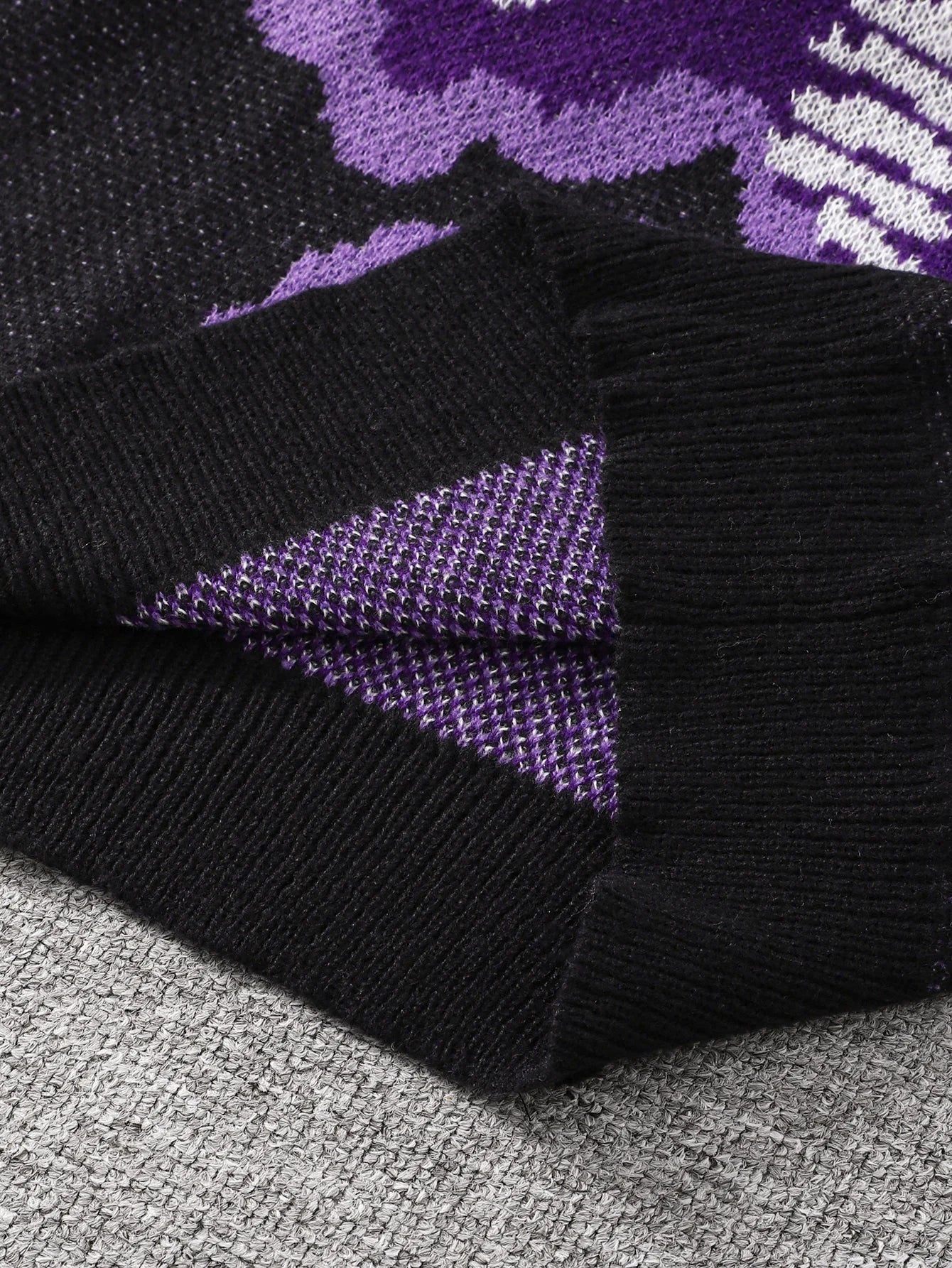 Skeleton Split Sweater