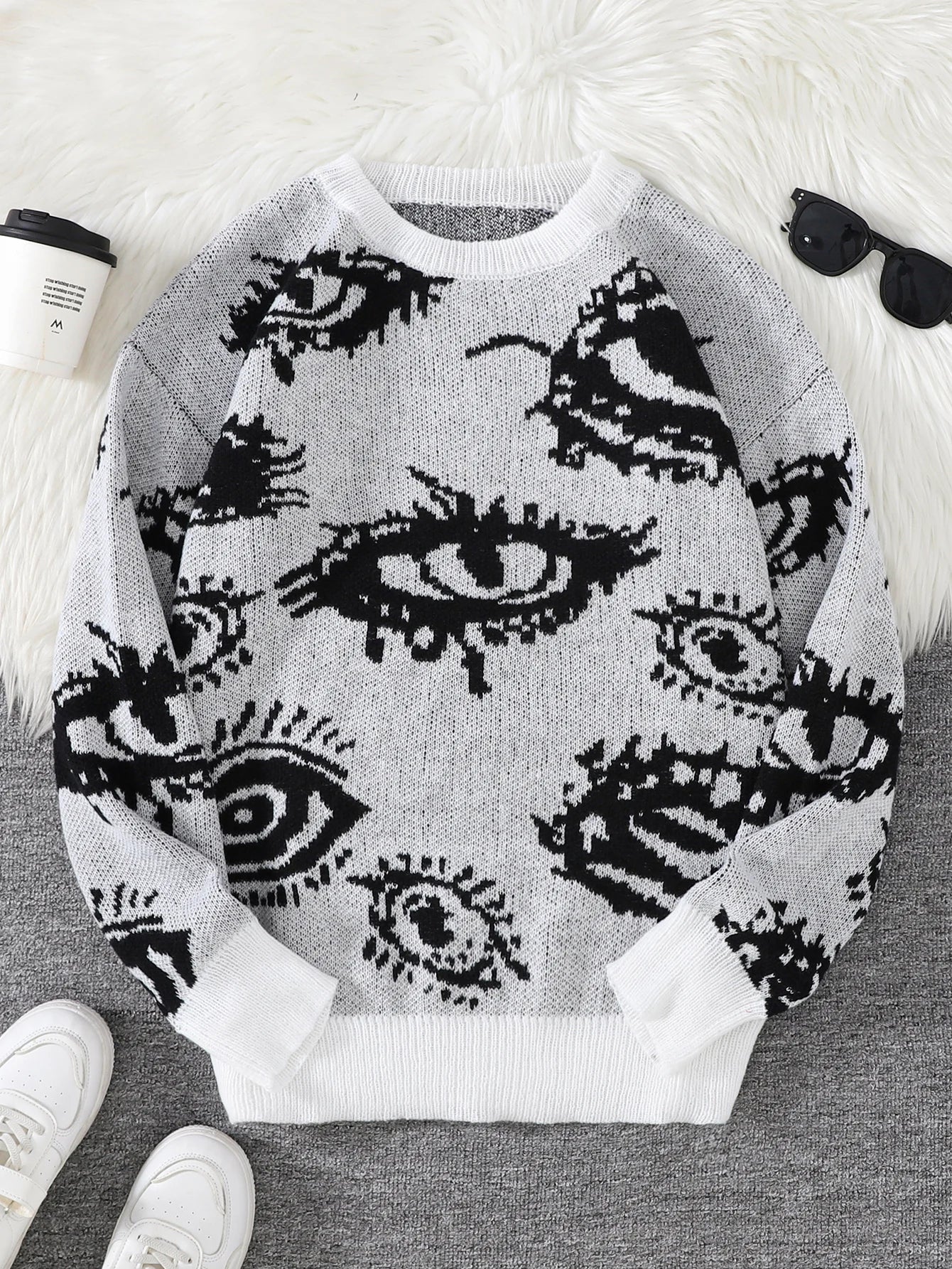 Rapid Eye Pattern Sweater