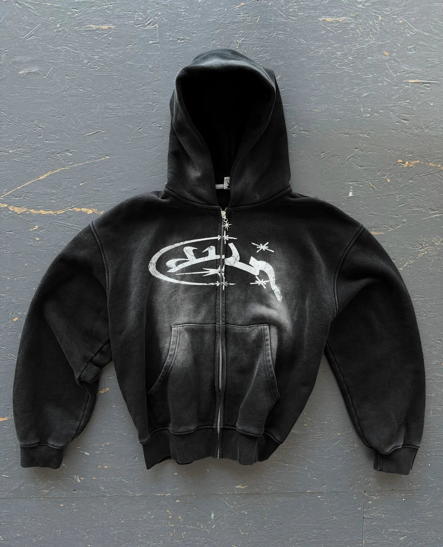 Y2K Vintage Fashion Zip Up Hoodie