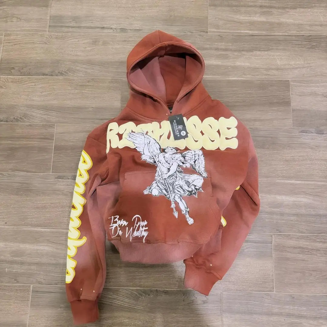 Retro Rock Punk American Hoodie