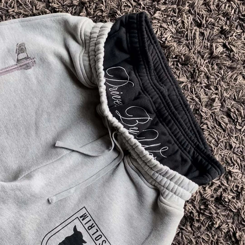 Y2K High-Waisted AK-$7 Pants