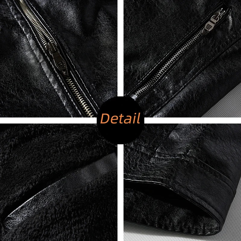 Desginer Ledersturm Jacket