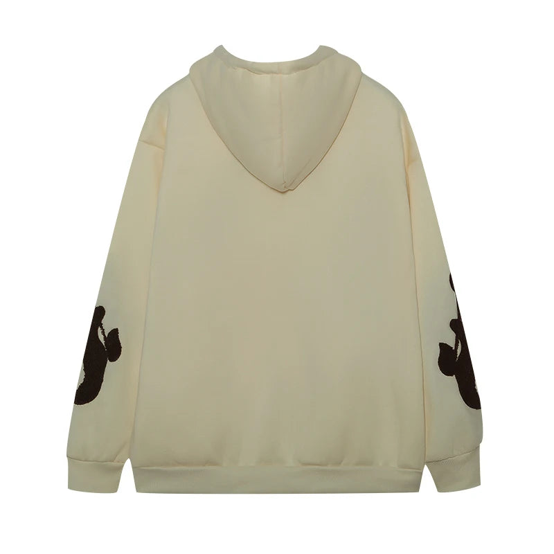 Plush Crossed Stars Hoodie