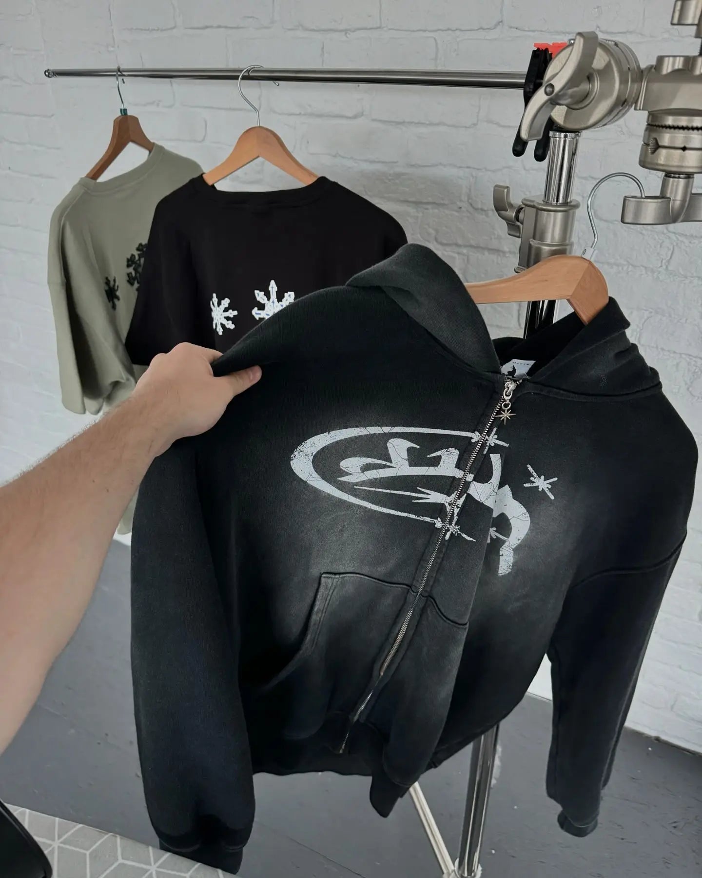Y2K Vintage Fashion Zip Up Hoodie