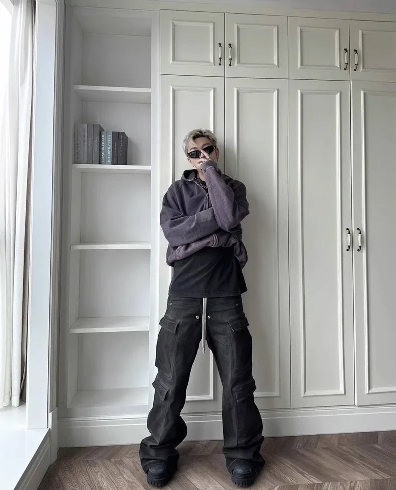 Loose Gothic Cargo Pants