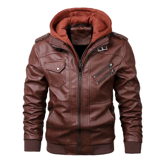 KB Biker Leather Jacket
