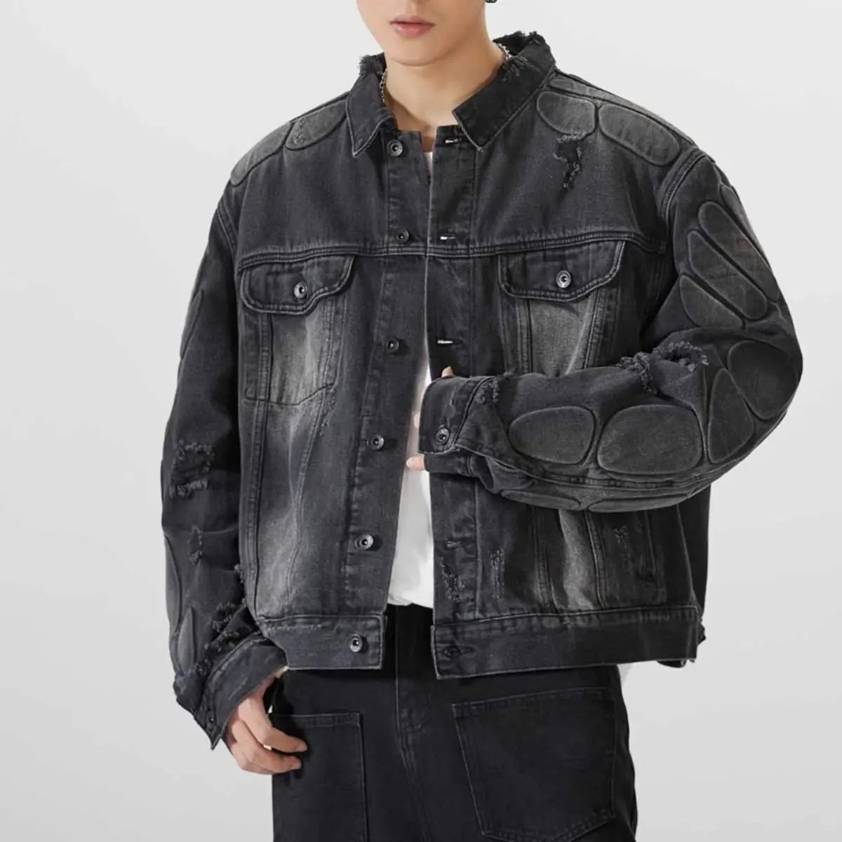 Patchwork Winter Denim Jacket