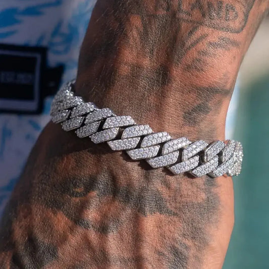 Iced Out Cuban Chain Bracelets