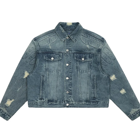 Patchwork Winter Denim Jacket