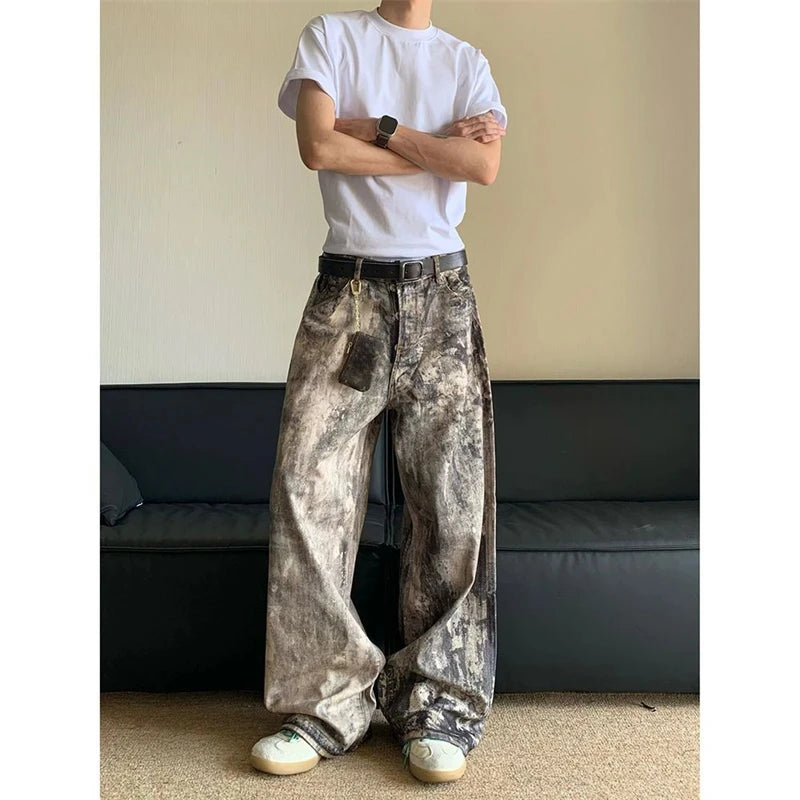 Punk Baggy Denim Trouser