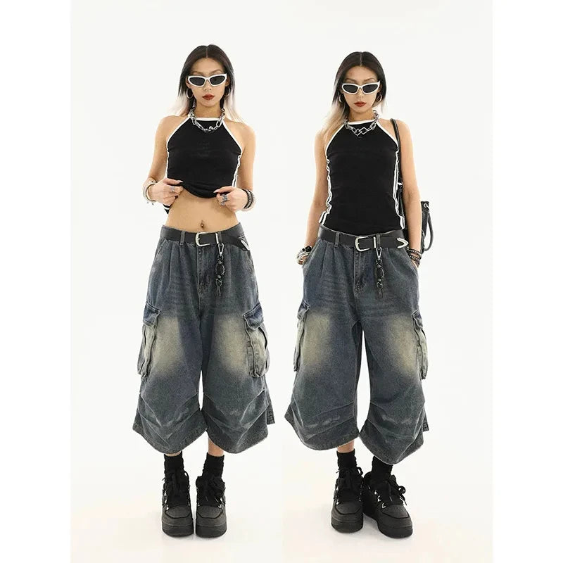 Frayed Low Rise Jorts