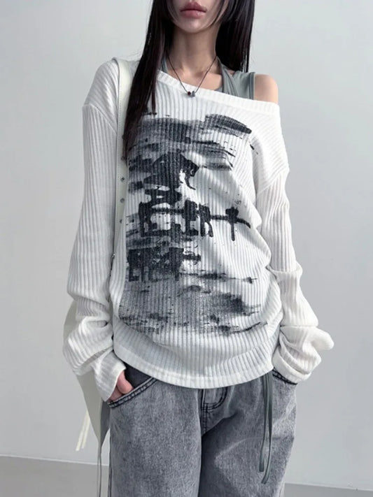 Pennellate d’Inchiostro Sweater