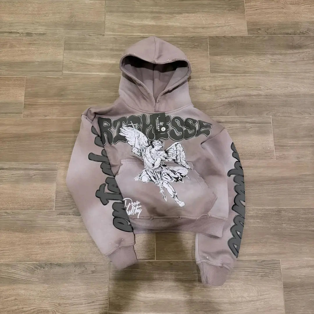 Retro Rock Punk American Hoodie