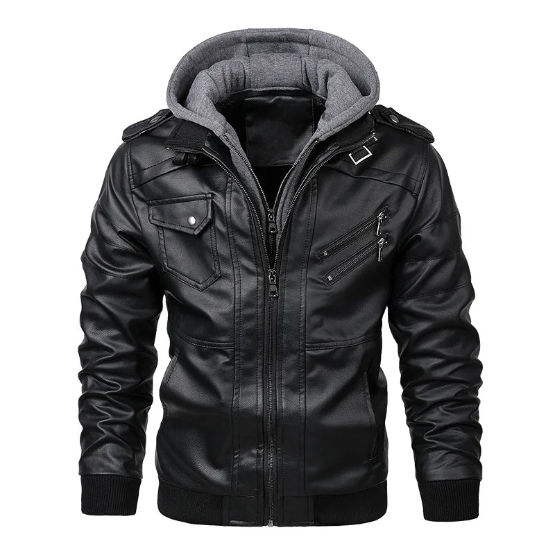 KB Biker Leather Jacket