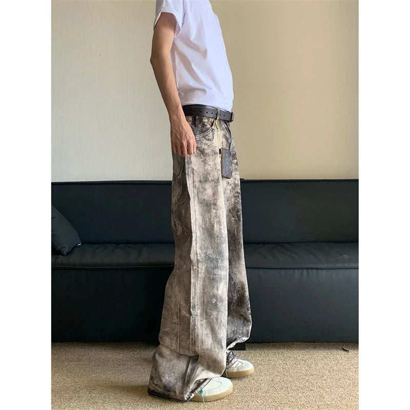 Punk Baggy Denim Trouser