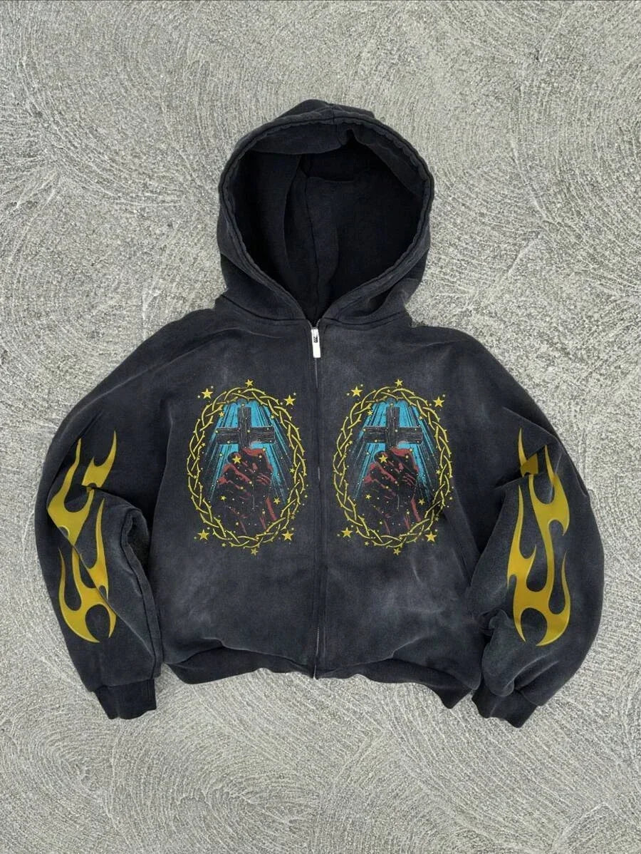 Harajuku Activewear Hoodie