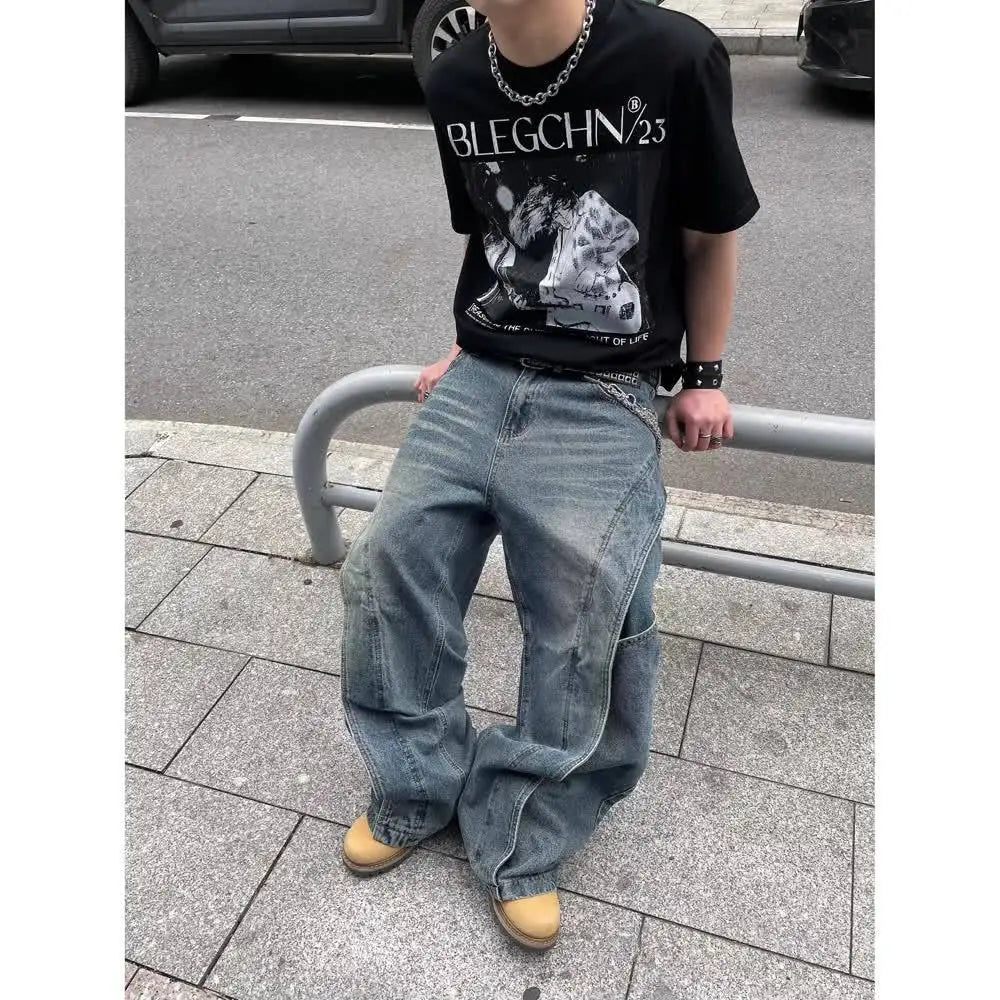 High Hip Hop Jeans