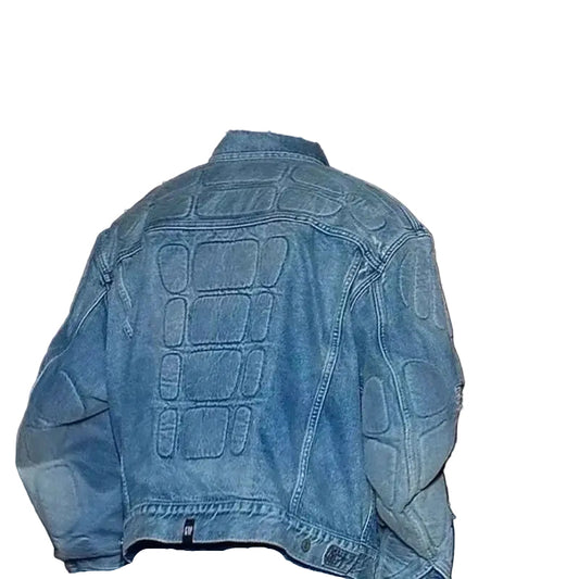 Patchwork Winter Denim Jacket