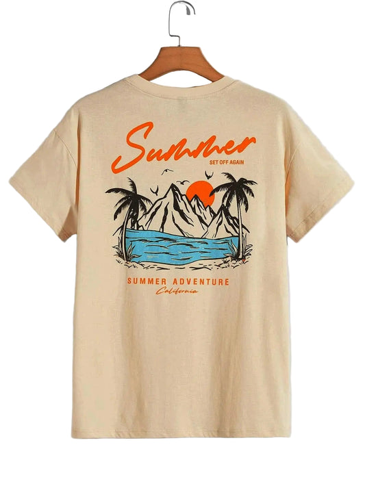 Summer N California Tee