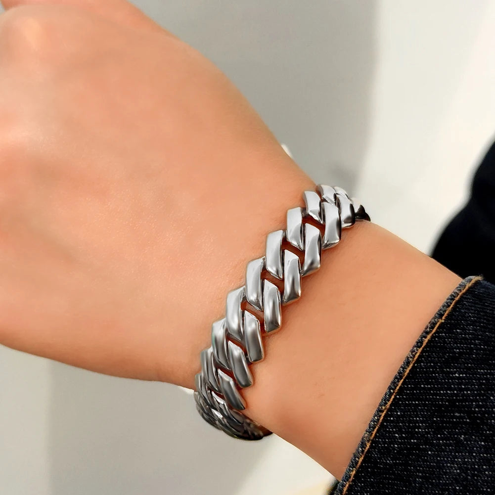 Iced Out Cuban Chain Bracelets