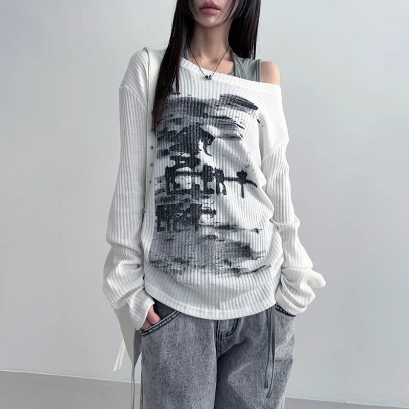 Pennellate d’Inchiostro Sweater