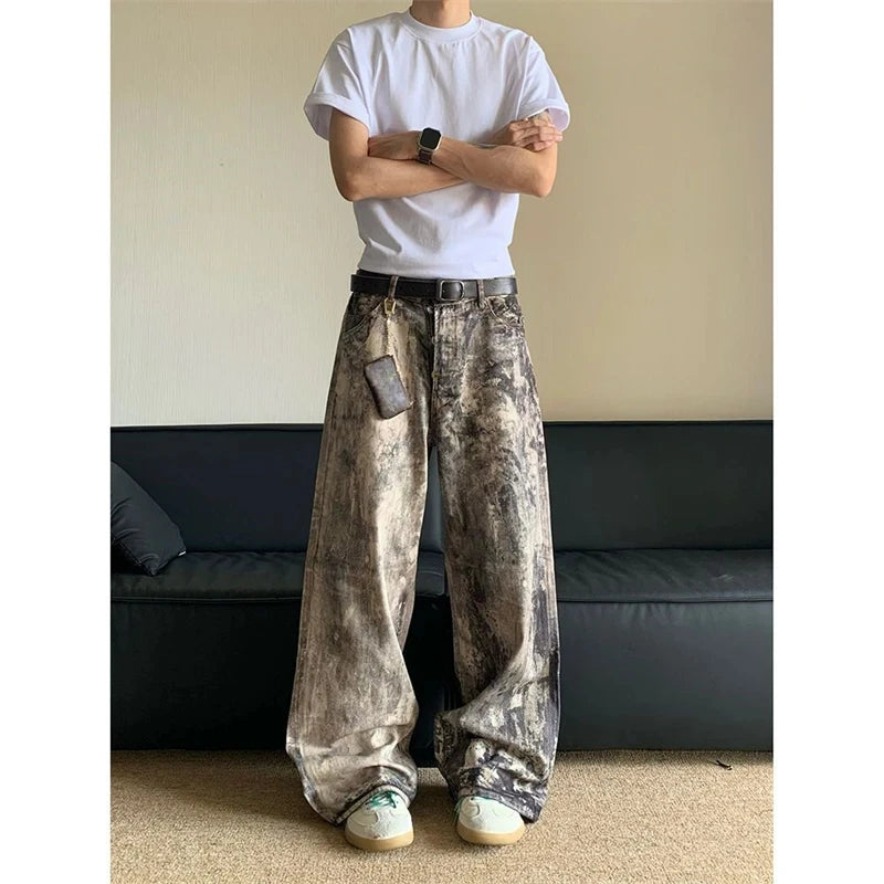 Punk Baggy Denim Trouser
