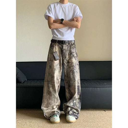 Punk Baggy Denim Trouser