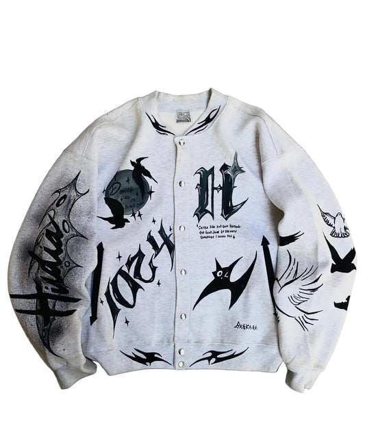 Designer Gothic Doves Sweater