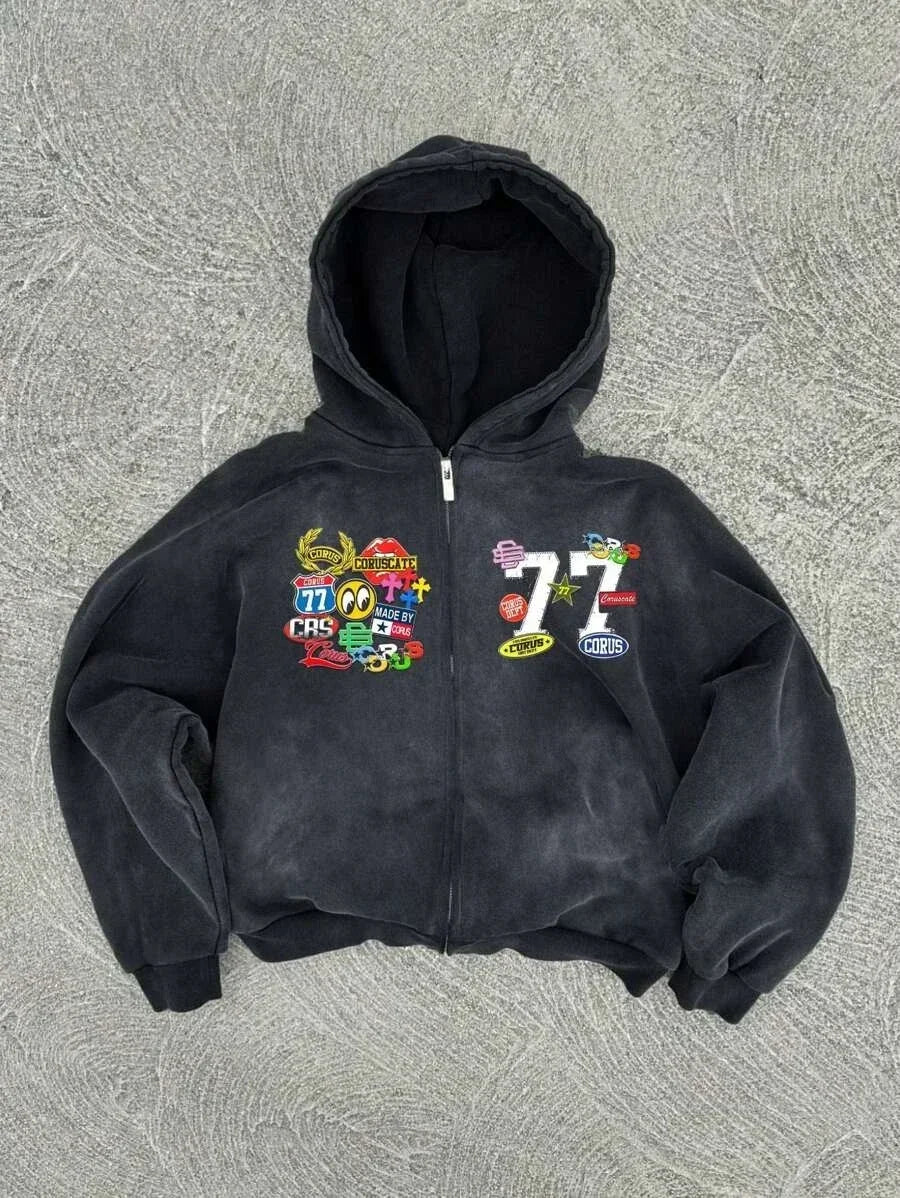 Harajuku Activewear Hoodie