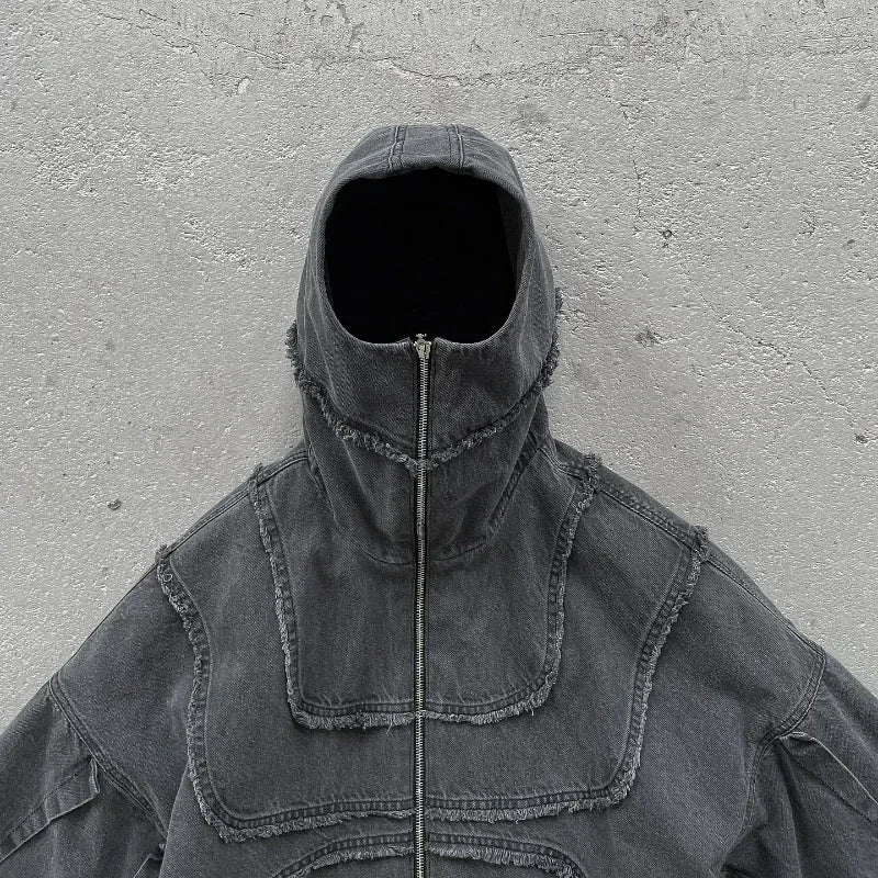 Denim American Hoodie